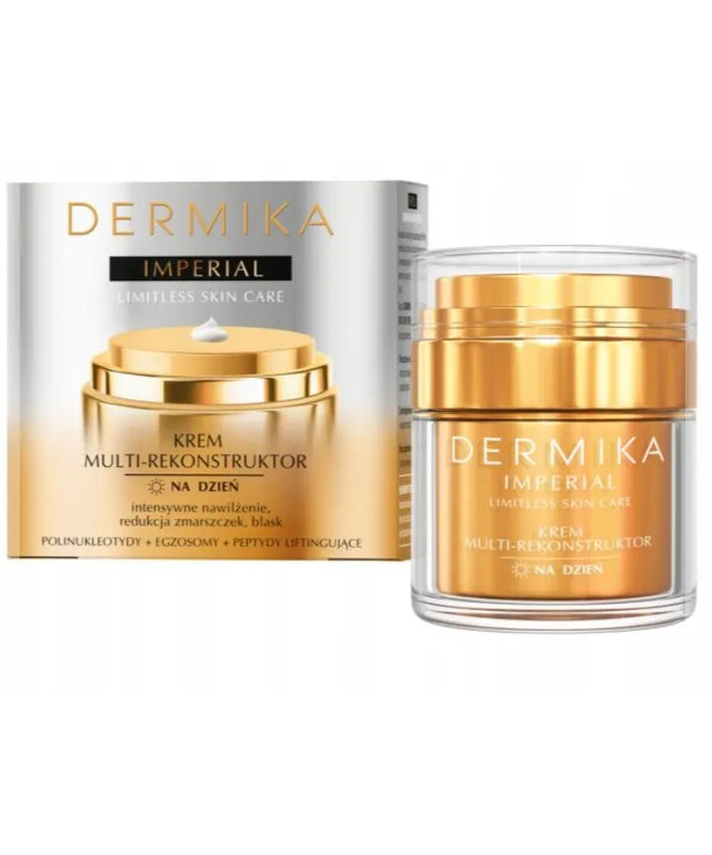 Dermika Imperial stangrinantis dieninis veido kremas, 50 ml