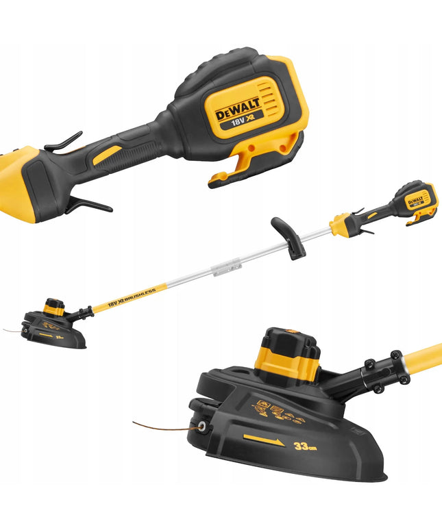 DeWALT akumuliatorinė lyninė žoliapjovė 18V XR 33cm DCM561PBS BODY