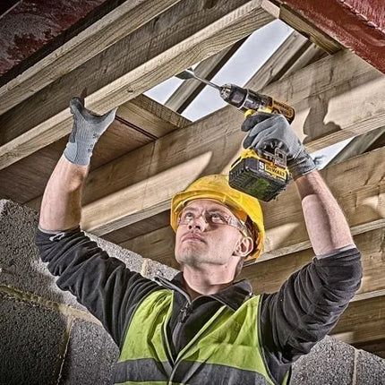 DEWALT DCD796P1 akumuliatorinis gręžtuvas-suktuvas XR 18V su smūgine funkcija, 70Nm, 1x5Ah, įkroviklis