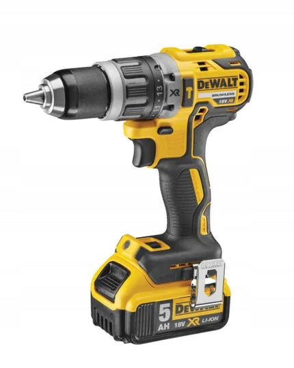 DEWALT DCD796P1 akumuliatorinis gręžtuvas-suktuvas XR 18V su smūgine funkcija, 70Nm, 1x5Ah, įkroviklis
