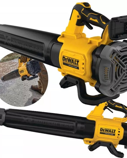 DEWALT galingas akumuliatorinis lapų, žolės ir sniego pūstuvas 18V