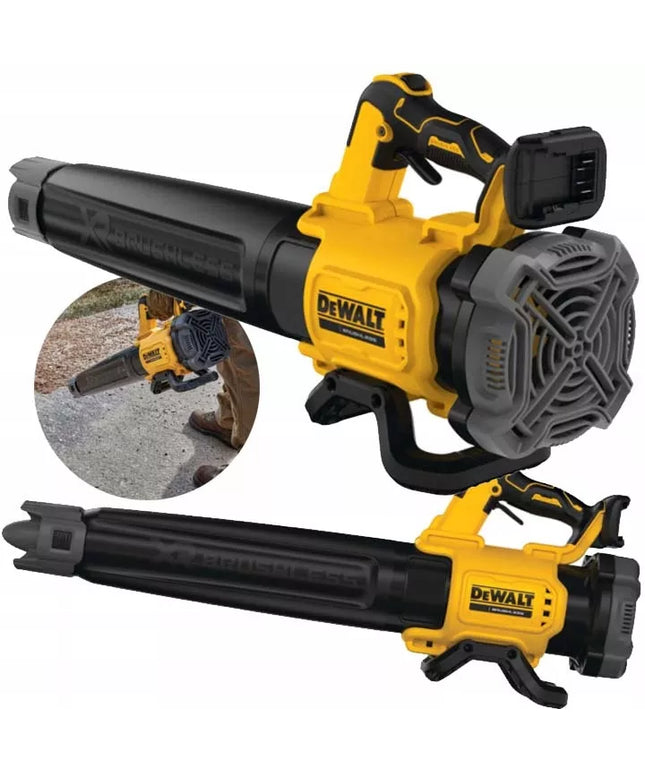 DEWALT galingas akumuliatorinis lapų, žolės ir sniego pūstuvas 18V