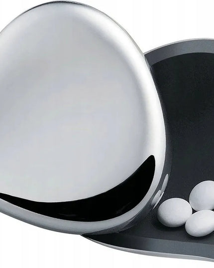 Dėžutė tabletėms ir vaistams kaštono formos, poliruota ALESSI CHESTNUT