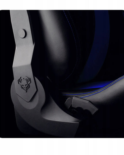 DIABLO X-Horn 2.0 Normal Size žaidimų kėdė iš eko odos, juoda ir mėlyna