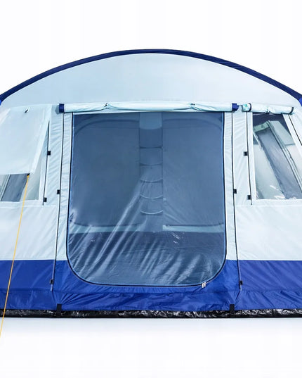 Didelė 25 m² šeimyninė palapinė NEVADA XXL, skirta 6–12 asmenų, 5000 mm, „Sleep Well“ technologija