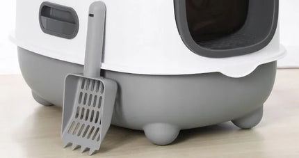 Didelė uždara katės kraiko dėžė su filtru (F052)