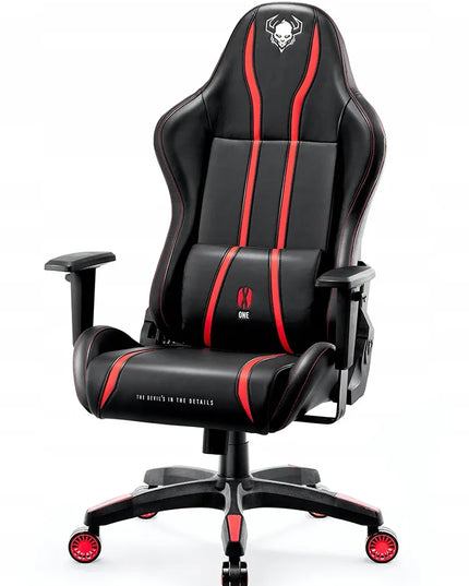 Didelė žaidimų kėdė Diablo X-One 2.0 King juoda ir raudona