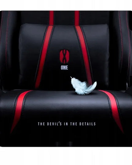 Didelė žaidimų kėdė Diablo X-One 2.0 King juoda ir raudona
