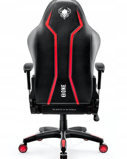 Didelė žaidimų kėdė Diablo X-One 2.0 King juoda ir raudona