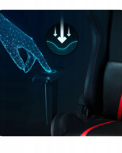 Didelė žaidimų kėdė Diablo X-One 2.0 King juoda ir raudona