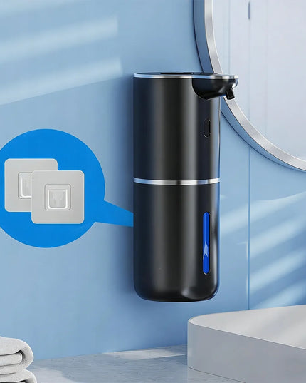 Didelis bekontaktis automatinis muilo dozatorius su USB-C įkrovimu