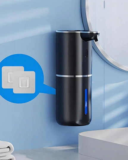 Didelis bekontaktis automatinis muilo dozatorius su USB-C įkrovimu