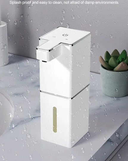 Didelis bekontaktis automatinis putų muilo dozatorius su USB