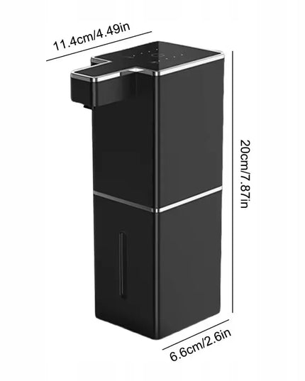 Didelis bekontaktis automatinis skysto muilo dozatorius su USB įkrovimu