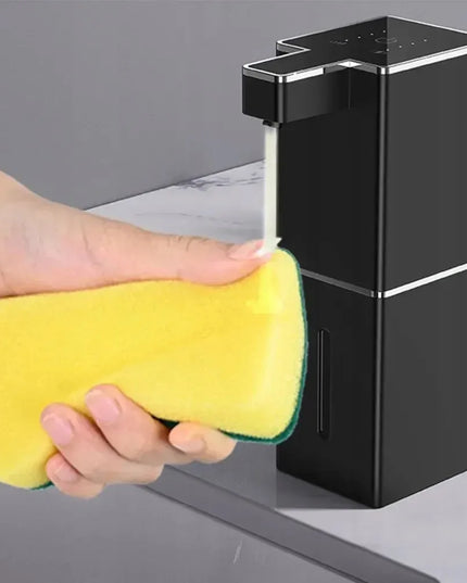Didelis bekontaktis automatinis skysto muilo dozatorius su USB įkrovimu