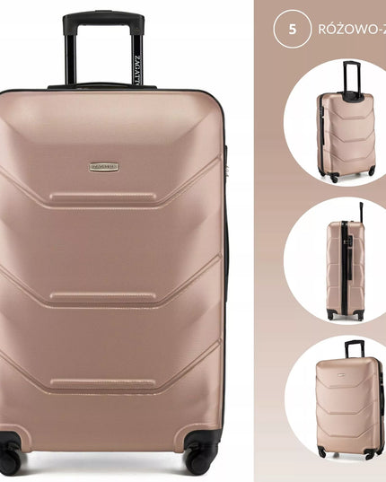 Didelis kelioninis lagaminas su ratukais RYANAIR WIZZAIR 90L XXL 7 spalvų ZAGATTO
