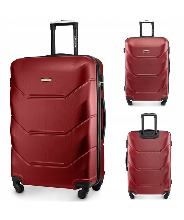 Didelis kelioninis lagaminas su ratukais RYANAIR WIZZAIR 90L XXL 7 spalvų ZAGATTO