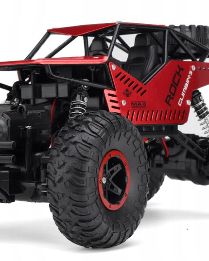 Didelis nuotoliniu būdu valdomas visureigis RC Metal 4x4, 1:16 mastelis