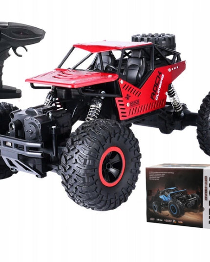 Didelis nuotoliniu būdu valdomas visureigis RC Metal 4x4, 1:16 mastelis