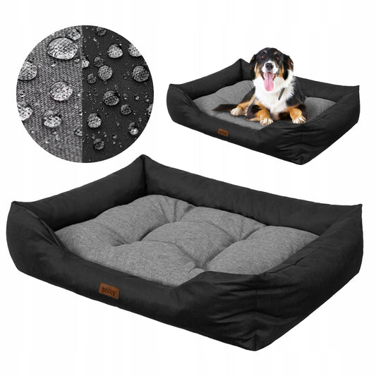 Didelis tvirtas šuns guolis Puffy XL 92x73 cm – neperšlampamas guolis Labradorui ir kitoms didelėms veislėms