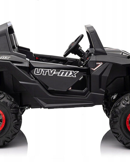 DIDELIS vaikiškas visureigis Buggy UTV-MX 2000N, auksinis, 4x75W pavara