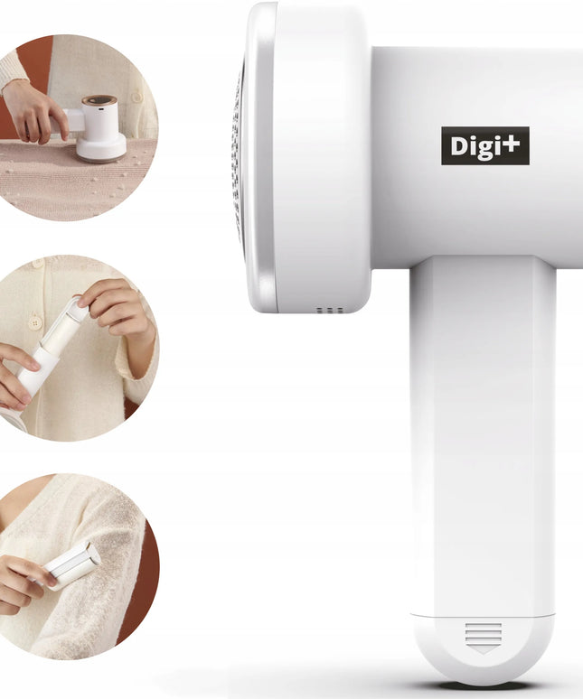 Digi+ M2 audinių ir drabužių skustuvas, galingas, akumuliatorinis, USB 2000mAh