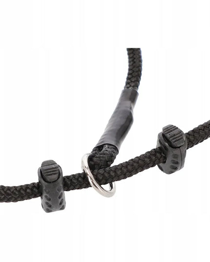 Dingo Gear dresūrinis antkaklis-smaugiklis, 6 mm, maksimali apimtis 50 cm, su dviem fiksatoriais