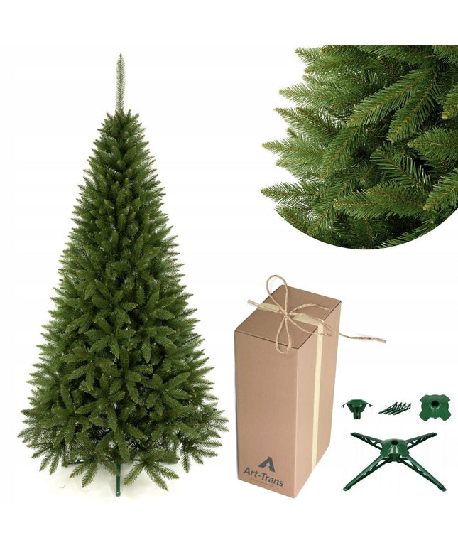 Dirbtinė eglutė Kaukazinė eglė 160 cm tanki kaip gyva pagaminta Lenkijoje