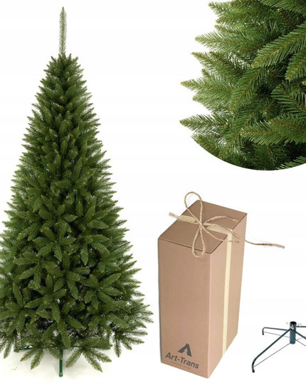 Dirbtinė eglutė Kaukazinė eglė 220 cm tanki kaip gyva pagaminta Lenkijoje