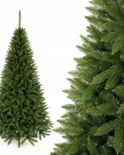 Dirbtinė eglutė Kaukazo eglė 250 cm tanki, kaip tikra, su stovu, pagaminta Lenkijoje