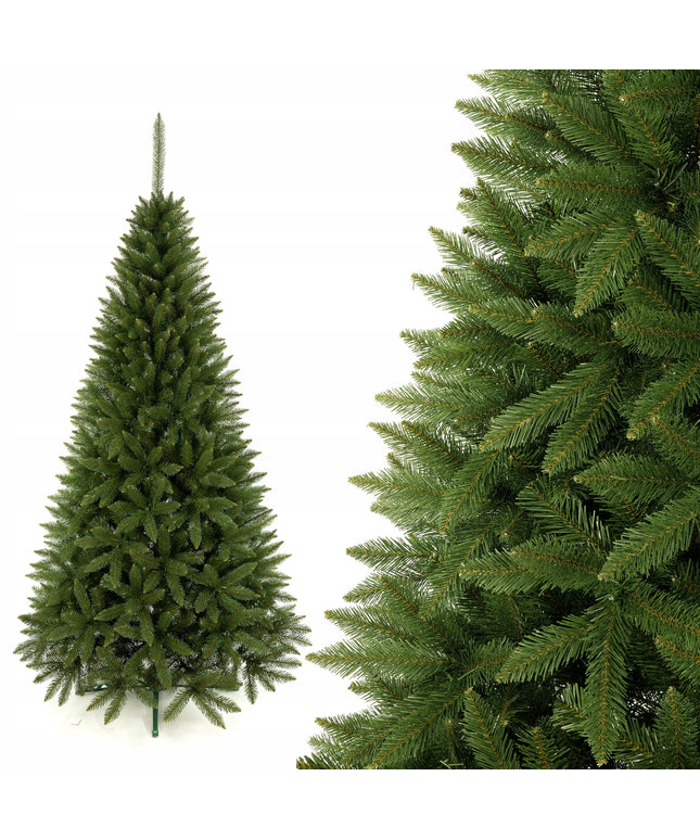 Dirbtinė eglutė Kaukazo eglė 250 cm tanki, kaip tikra, su stovu, pagaminta Lenkijoje