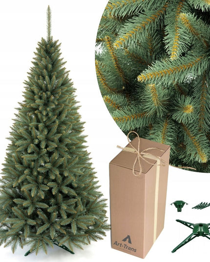 Dirbtinė eglutė Lenkijos sidabrinė eglė 160 cm tanki kaip gyva