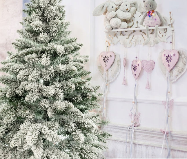 Dirbtinė eglutė su sniegu PINE 100 cm kaip tikra, pagaminta Lenkijoje