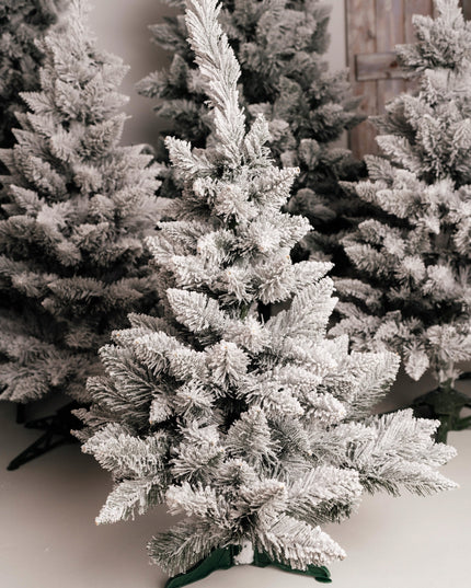 Dirbtinė eglutė su sniegu PINE 100 cm kaip tikra, pagaminta Lenkijoje