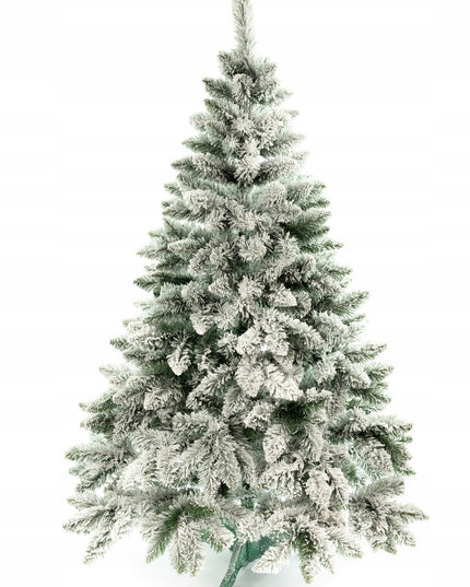 Dirbtinė Kalėdinė eglė 220 cm su sniegu, realistiška pušis, Lenkijos gamybos su stovu