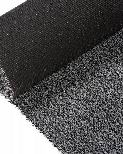 Dirbtinė žolė 2m PILKA JUODA MIX terasa balkonas sodas aikštelė universali