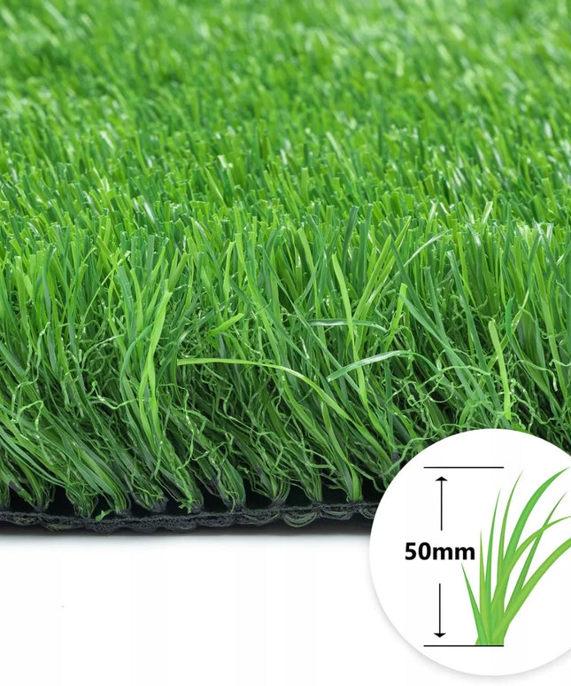 Dirbtinė žolė balkonui 4 m tanki stora „Premium“ 5 cm 50 mm „OEKO-TEX“ sertifikatas