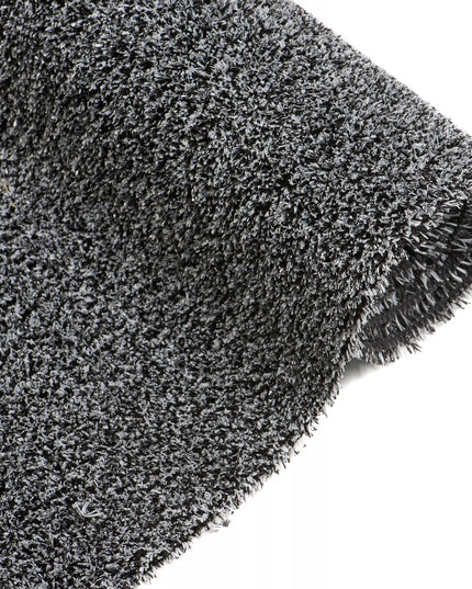 Dirbtinė žolė CANYO BLACK/GRAY terasa, aikštelė, balkonas, sodas, baseinas, plotis 4m