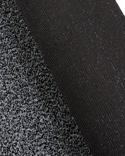 Dirbtinė žolė CANYO BLACK/GRAY terasa, aikštelė, balkonas, sodas, baseinas, plotis 4m