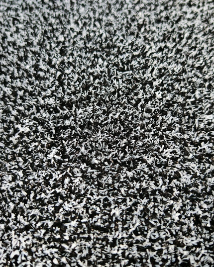 Dirbtinė žolė CANYO BLACK/GRAY terasa, aikštelė, balkonas, sodas, baseinas, plotis 4m