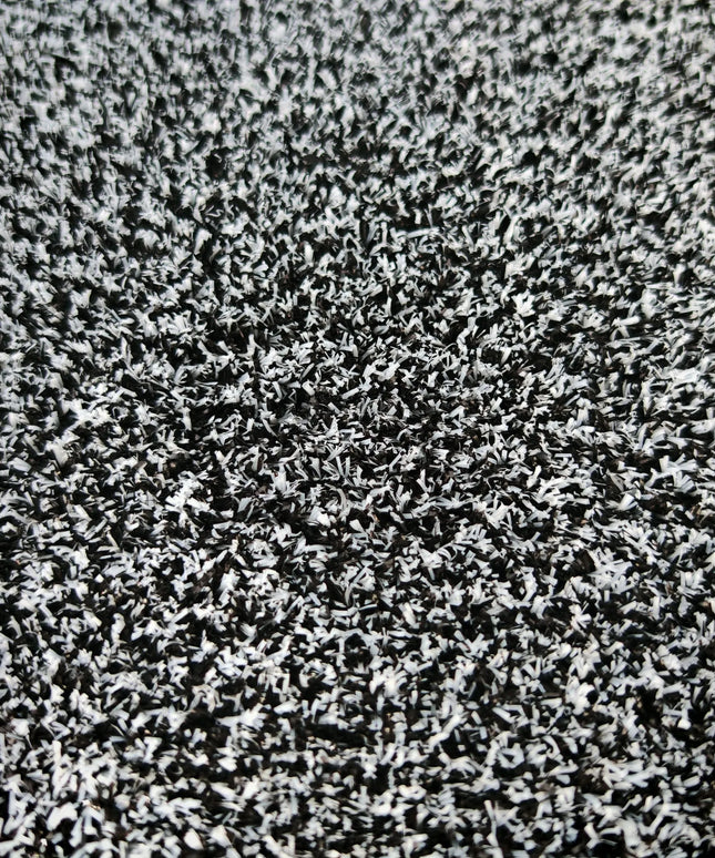 Dirbtinė žolė CANYO BLACK/GRAY terasa, aikštelė, balkonas, sodas, baseinas, plotis 4m