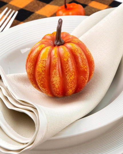 Dirbtiniai Moliūgai, Lapai ir Gilių Rinkinys, 48vnt, Helovinui ir Rudens Dekoracijoms