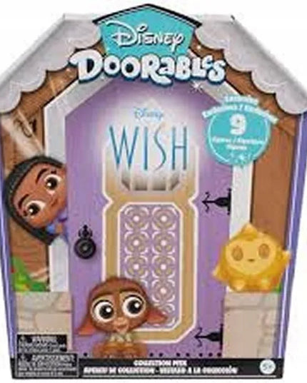 Disney Doorables Wish 9 figūrėlių rinkinys iš filmo Palinkėjimas 4cm 9vnt.