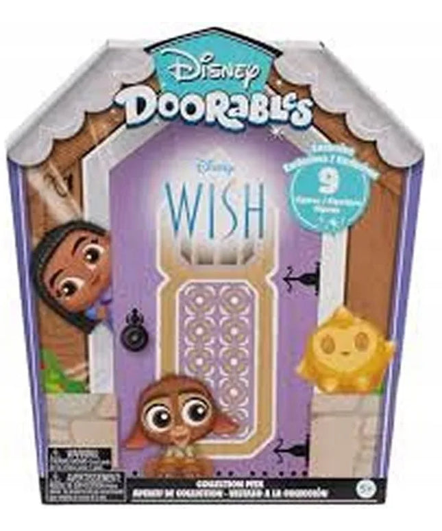 Disney Doorables Wish 9 figūrėlių rinkinys iš filmo Palinkėjimas 4cm 9vnt.