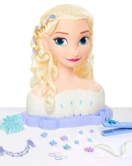 Disney Frozen Elsa šukuosenų formavimo galva