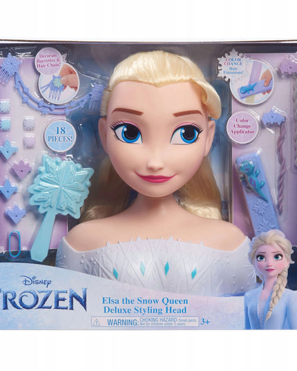 Disney Frozen Elsa šukuosenų formavimo galva