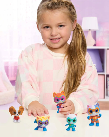 Disney Junior SuperKitties 5 figūrėlių rinkinys