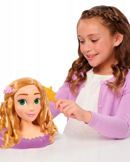 Disney Rapunzel šukuosenų formavimo ir manekeno galva – „Supainioti“ + DOVANA