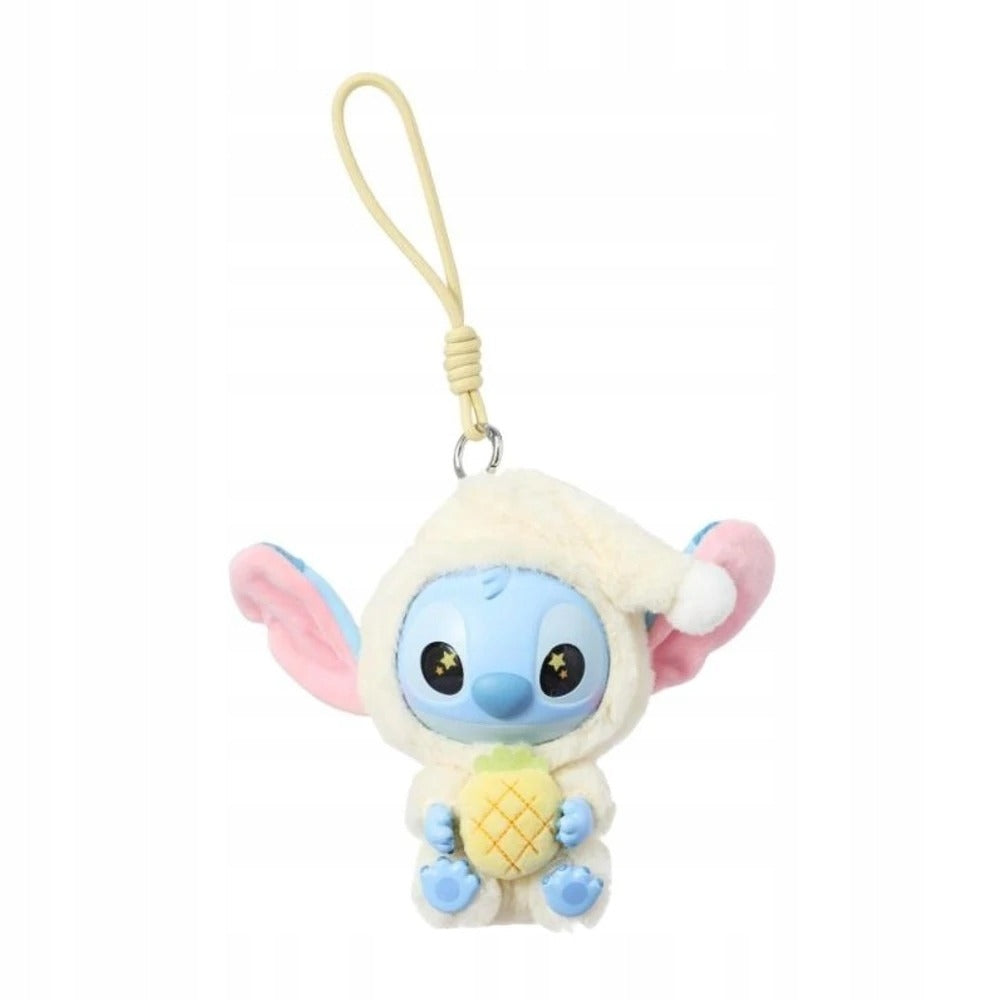Disney Stitch pliušinis žaislas raktų pakabukas 16 cm atsitiktinė versija kolekcinis žaislas