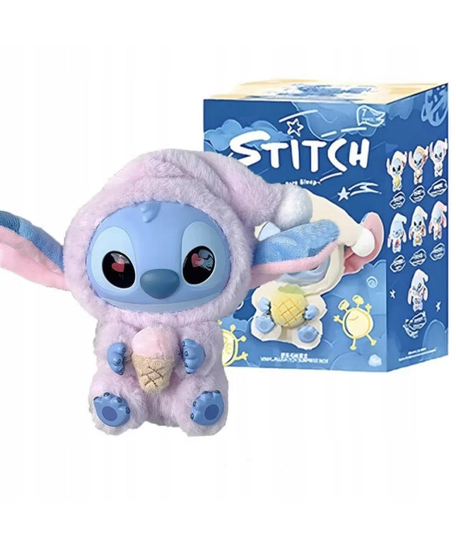 Disney Stitch pliušinis žaislas raktų pakabukas 16 cm atsitiktinė versija kolekcinis žaislas